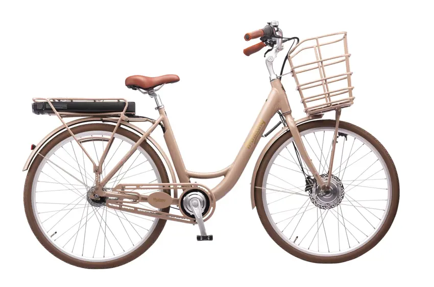 Mustang Augusta Electric 28'' elcykel 8 gear - Mocca