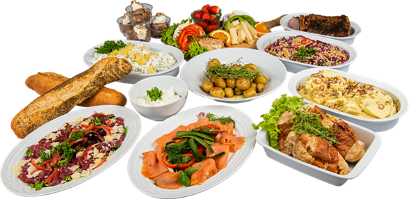 Luksus buffet fra delikatessen